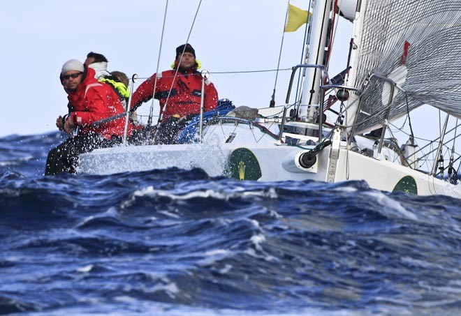 Rolex Middle Sea Race 2010 JUNO approaching Pantelleria Island<br />
 © Carlo Borlenghi / www.carloborlenghi.com